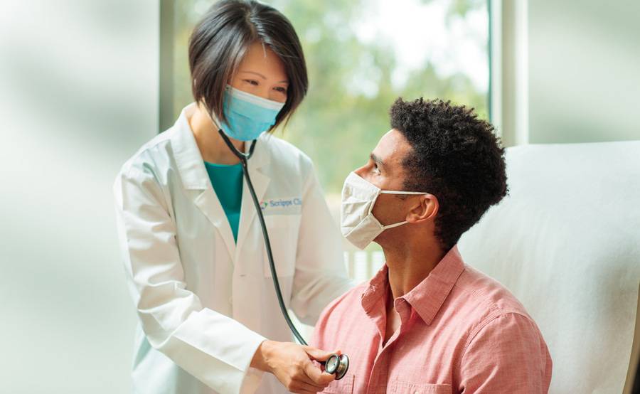 doctor in clinic